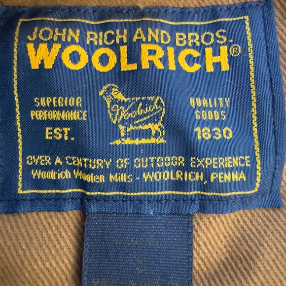 Woolrich Vintage Floral Fleece Double Lined Jacket Button Up Cozy Warm Coat - Picture 7 of 11